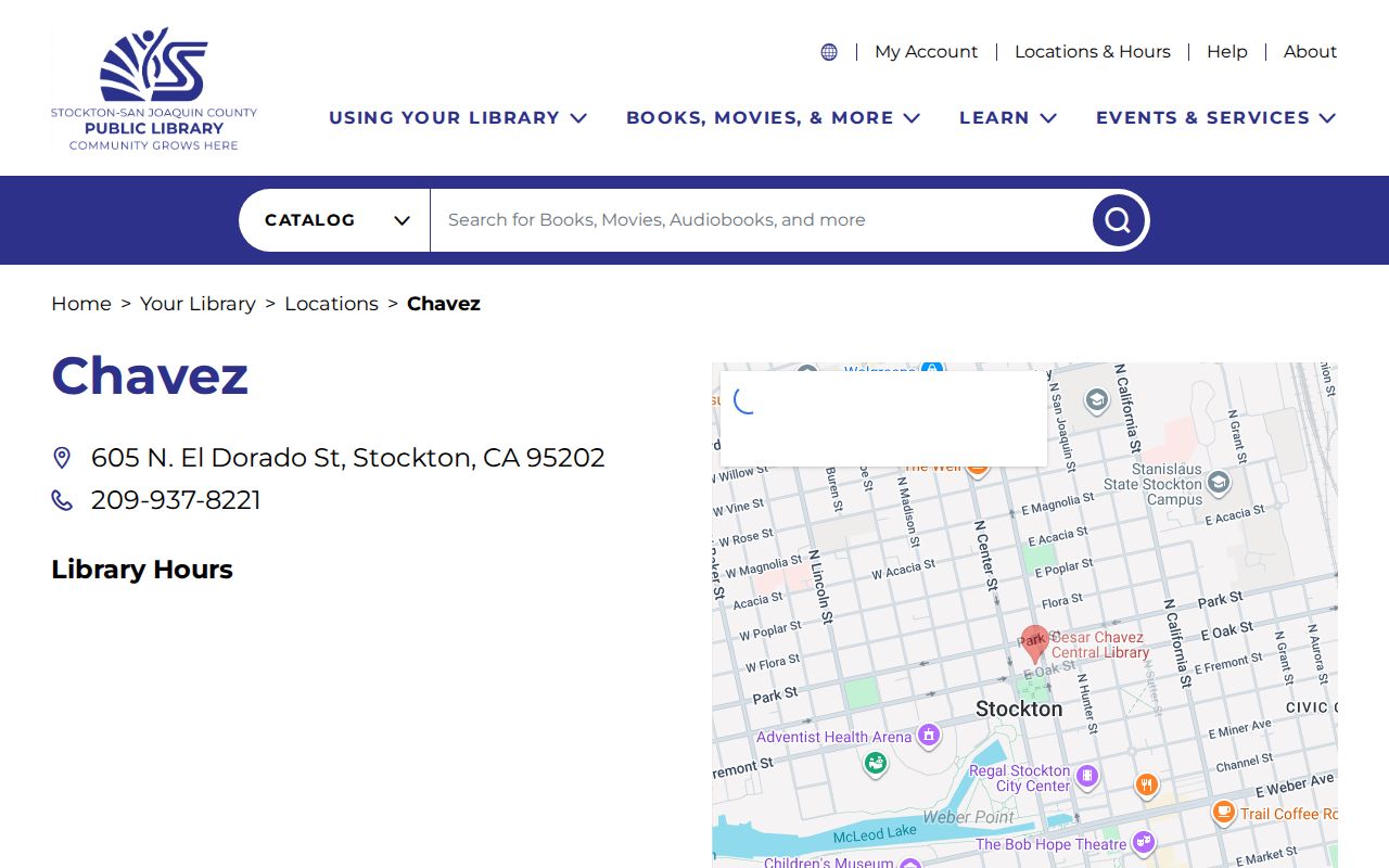 Lathrop city directory research at Cesar Chavez Central Library